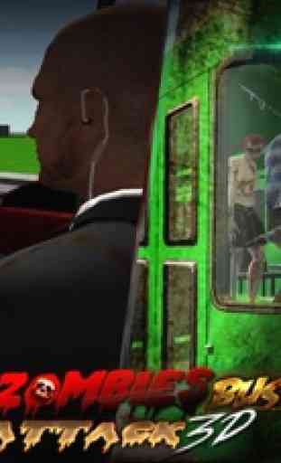 Crazy City Bus Catcher smash Zombie 3D Car Game 3