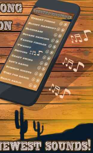 Música Country Toques – Sons, Ruídos E Melodias Para iPhone 2