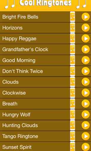 Toques Legais - Canções e Música Móvel para iPhone 2
