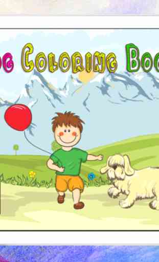 lençóis bonitos do cão pintura páginas para colorir para bebês crianças e adultos 4