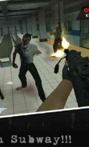 Mortal zumbi atirador simulador 3D: levar tiros na cabeça perfeitos para matar zumbis 2