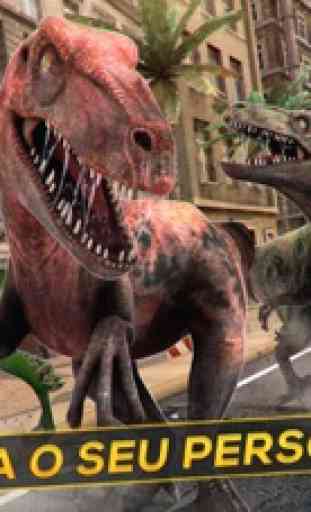 Dino Vs Monstro : Jurassic Corrida na Cidade HD 3