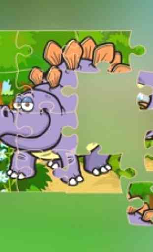Dinossauro Quebra-Cabeças Para Crianças Jogos 3