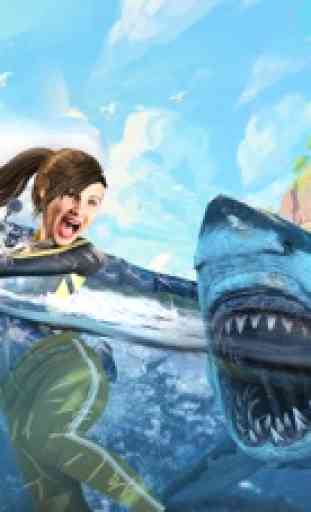 Shark Attack Angry Fish Jaws 1