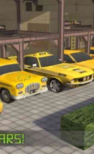 Carro elétrico motorista de táxi 3D Simulator: Cidade Auto unidade para pegar passageiros 2