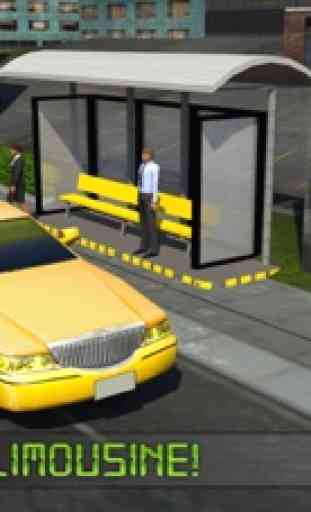 Carro elétrico motorista de táxi 3D Simulator: Cidade Auto unidade para pegar passageiros 4