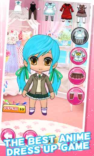 Jogos De Personagem Chibi Vestir Para Meninas Adolescentes E Crianças Grátis - Kawaii estilo linda princesa criador e anime bonito para menina 4