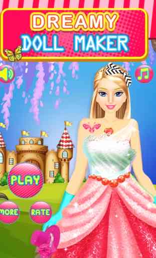 Dreamy Fashion Doll - Party Dress Up & Fashion Make Up Games 4