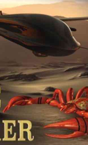 Drone greve Scorpion Armory 3D - ataque aranha monstro no deserto 1