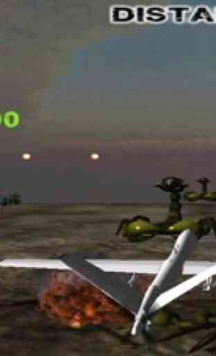 Drone greve Scorpion Armory 3D - ataque aranha monstro no deserto 3