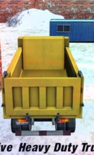 Extrema Neve escavadora Trator Jogo 3D Simulator - Caminhões Pesados e carregador de máquina 2