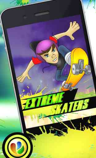 Skaters Extreme - Jogo de Raça de Skate Livre, Extreme Skaters – Free Skateboard Racing Game 1