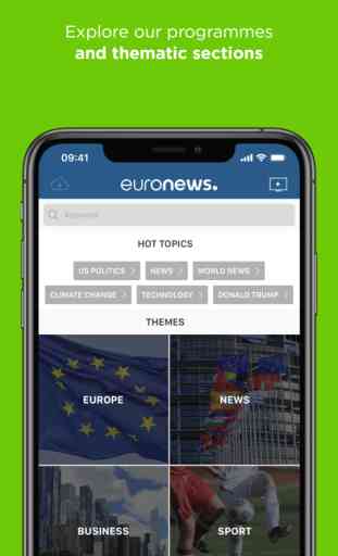 Euronews: TV em direto, vídeos 3