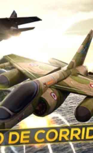 F18 Guerra Bombardeio: Ataque Avião do Exercito 1