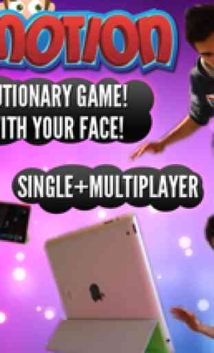 FACEMOTION - Use sua cara ao jogo! Aumentada multijogador realidade 1