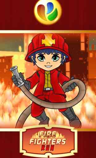 Bombeiros Executar - Jogo Gratuito Para Crianças, Fire Fighters Run - Free Firefighters Game 1
