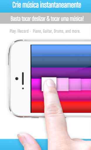 Fingertip Maestro - Aprenda acordes de piano, tocar guitarra incrível. Melhor canção teclado aplicativo de gravação de música. Componha, estúdio etiquetado partes e exportação de áudio HD PRO. 1