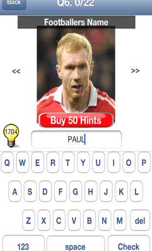 Futebol Quiz - UK jogadores de futebol Jogo Faces (Free Version) 3