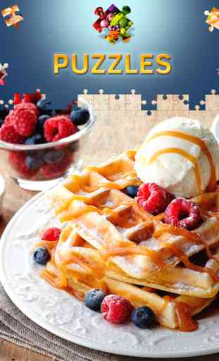 Quebra cabeça comida dificil. Premium 4