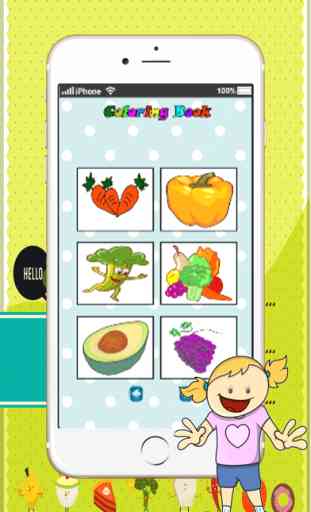 Frescos pad Frutas arte : Aprenda a pintura e desenho para colorir imprimível para crianças grátis 4