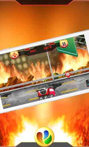 Bombeiros Divertido Jogo de Raça - Fun Fire Fighters Racing Game 2