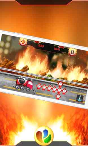 Bombeiros Divertido Jogo de Raça - Fun Fire Fighters Racing Game 4
