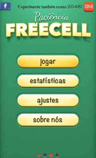 Freecell Paciência - Jogo de cartas em português 1