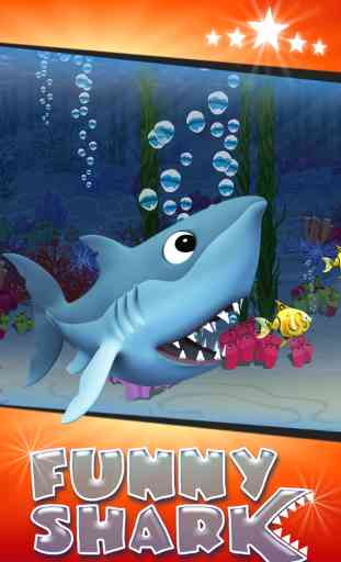 Funny Shark Game - divertido jogo de tubarão 1