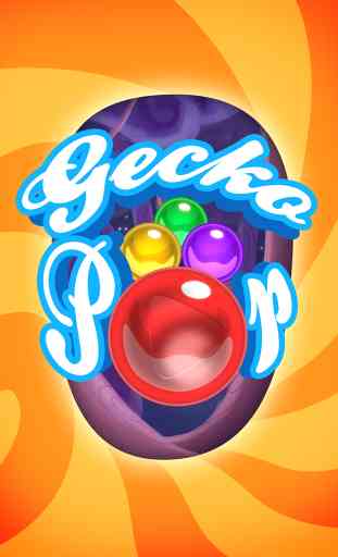 Gecko Pop - Jogo de Atirar e Estourar Bolas e Bolhas Coloridas 4