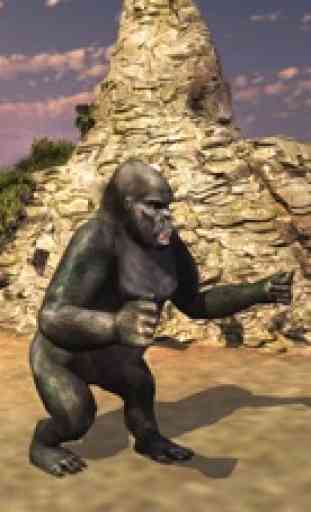 Gorilla Ataque Simulator 2016 - Competir e Conquer como Africano King Kong 1