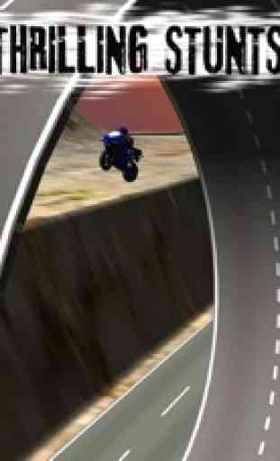 Pesada moto acrobacias 3D jogo de simulador de corrida 2