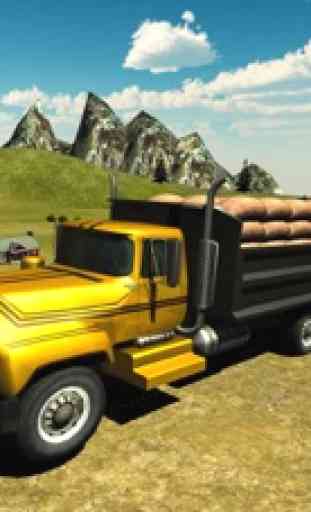 Transporte pesado carga caminhão simulador de Driv 1