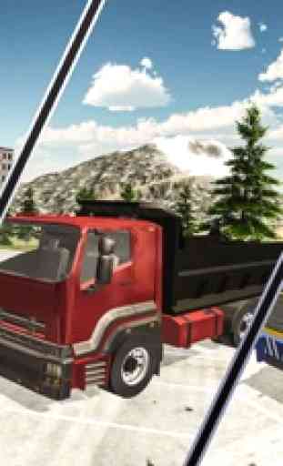 Transporte pesado carga caminhão simulador de Driv 4