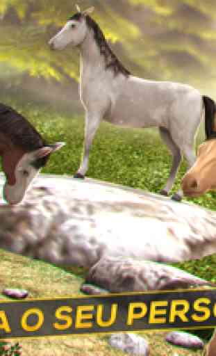 Cavalos na Fazenda . Jogo de Corrida de Animais 3D 3