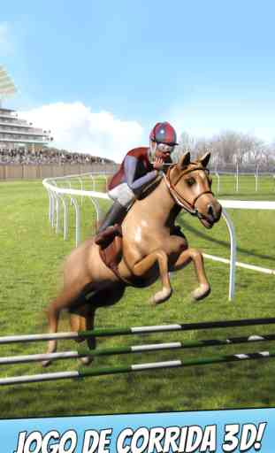 Corrida Equestre Grátis - Jogo de Saltos & Corridas de Cavalos 3D 1