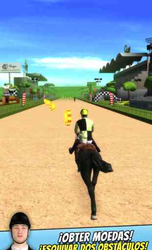 Corrida Equestre Grátis - Jogo de Saltos & Corridas de Cavalos 3D 2