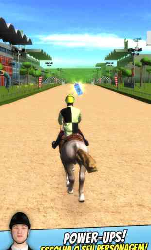 Corrida Equestre Grátis - Jogo de Saltos & Corridas de Cavalos 3D 3