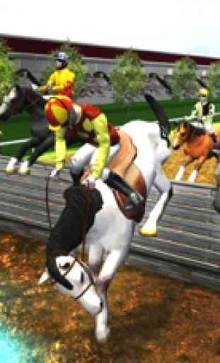 Horse Racing Simulator 3D - Virtual Horseback Jogo equitação 3