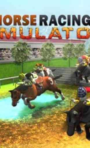 Horse Racing Simulator 3D - Virtual Horseback Jogo equitação 4