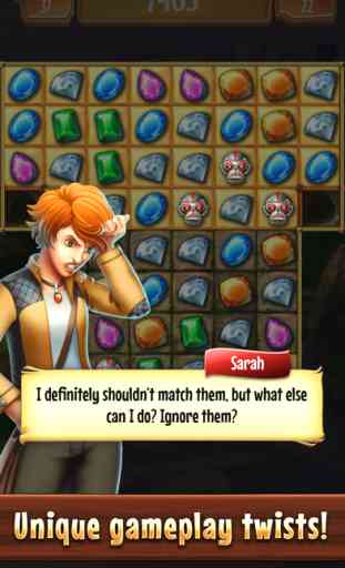 Best Match 3 Games: Jewel Quest 4