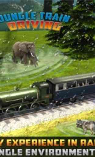 Condução de comboios de selva: jogo do transporte 1