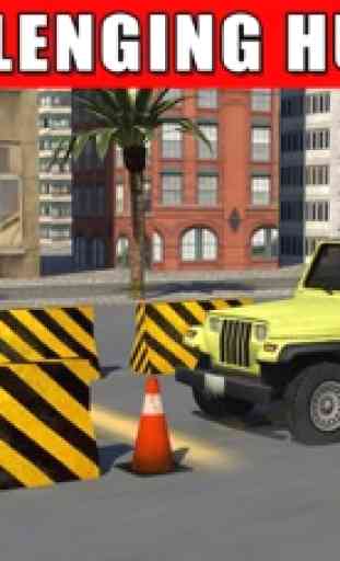 Jeep Drive tráfego do estacionamento Driving Simulator Car 2