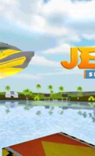 Jet Ski Simulator 3D - água barco jogo de simulação 3