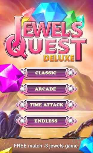 Jewels Quest - Clássico Match-3 Jogo de Puzzle 2