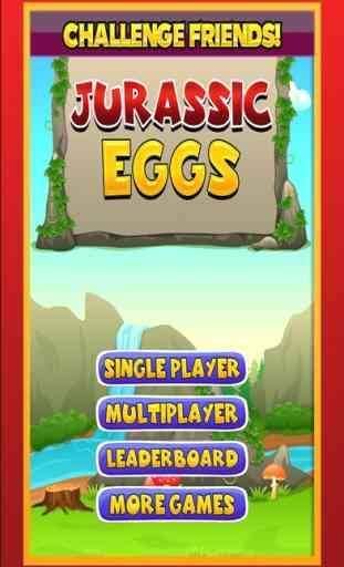 Jurassic ovos de dinossauro Jogo Três Jogos divertidos gratuitos 3