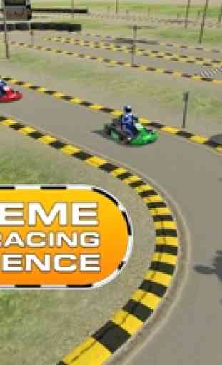 Simulador corrida kart e unidade extrema drift 1