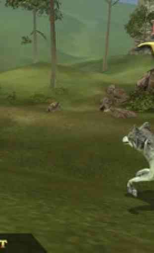 Lobo: lobos à caça de vida simulador alimentam e c 4