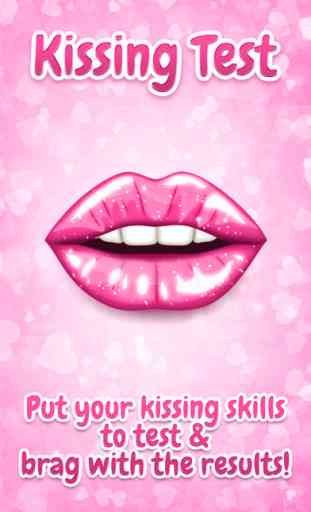 Teste para Beijar Ame Jogo: Lábios Calculadora Brincadeira 1