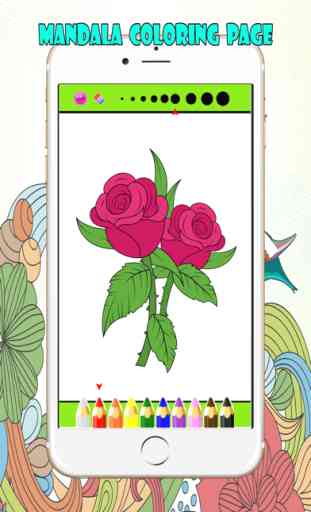 Mandalas e flores para colorir livro para adultos : Melhor Colour Therapy alívio de tensões gratuito 2