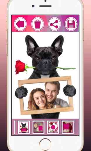 Molduras para fotos de amo - criar cartões postais com fotos de amor romântico 2
